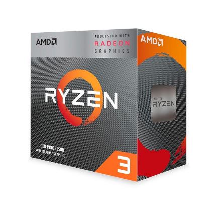 Processador AMD Ryzen 3 3200G, 3.6GHz (4.0GHz Turbo), 4-Core 4-Threads, Cache 6MB, AM4