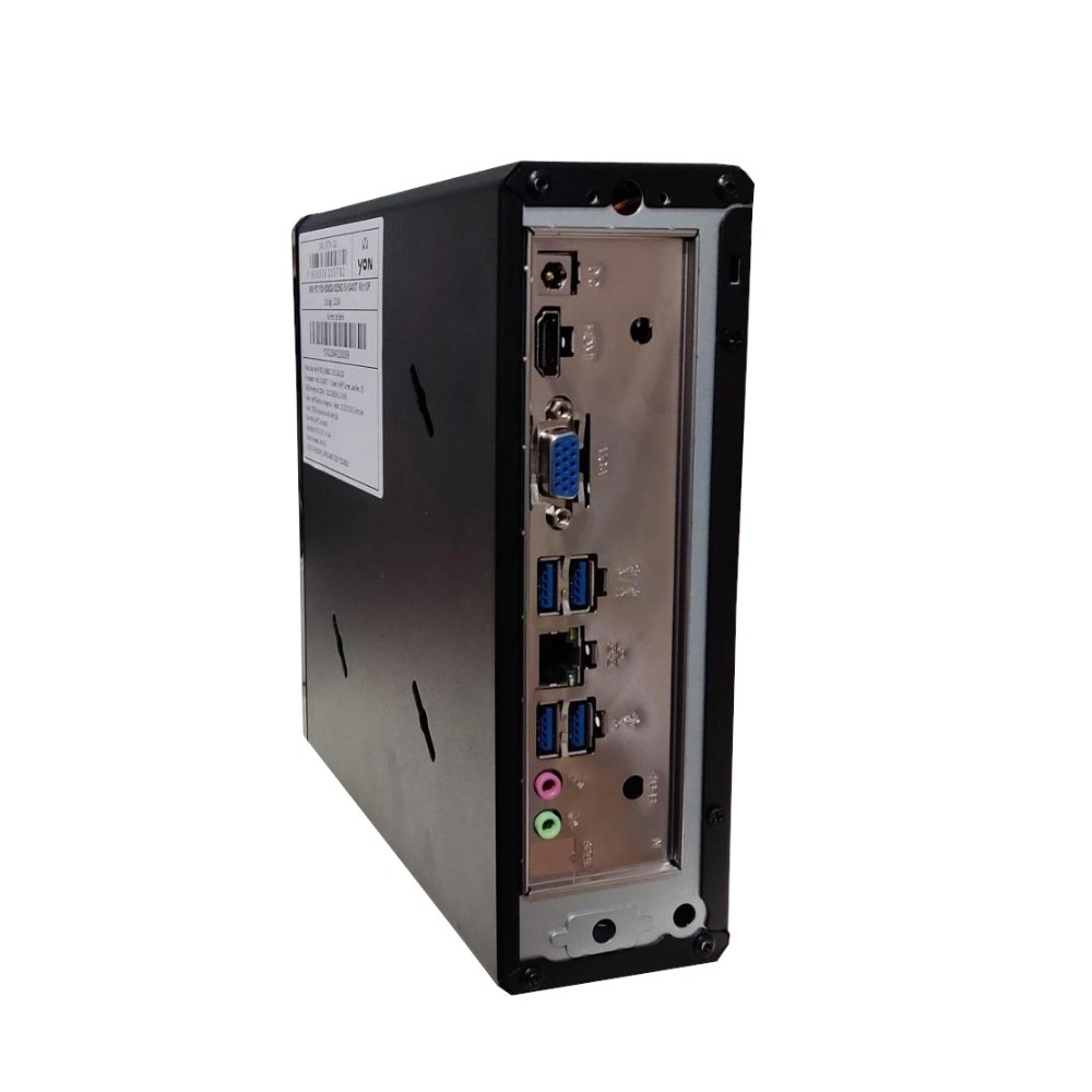 Computador Mini PC YON Intel Core i3-12100 8GB DDR4 SSD NVMe 256GB Mini ITX, Preto