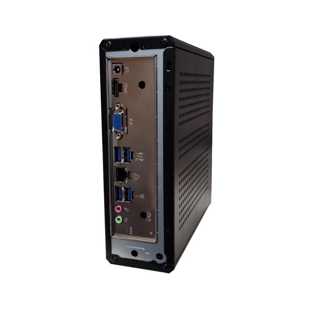 Computador Mini PC YON Intel Core i3-12100 8GB DDR4 SSD NVMe 256GB Mini ITX, Preto