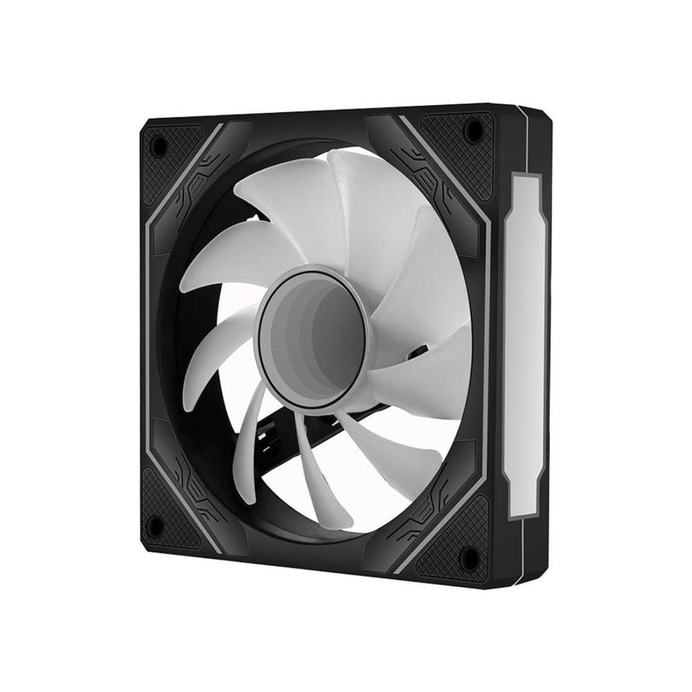 Cooler Fan Gamer Liketec Enigma, ARGB, 120mm, Reverse, Preto - LF-UNARGB-ENIGMA-2104
