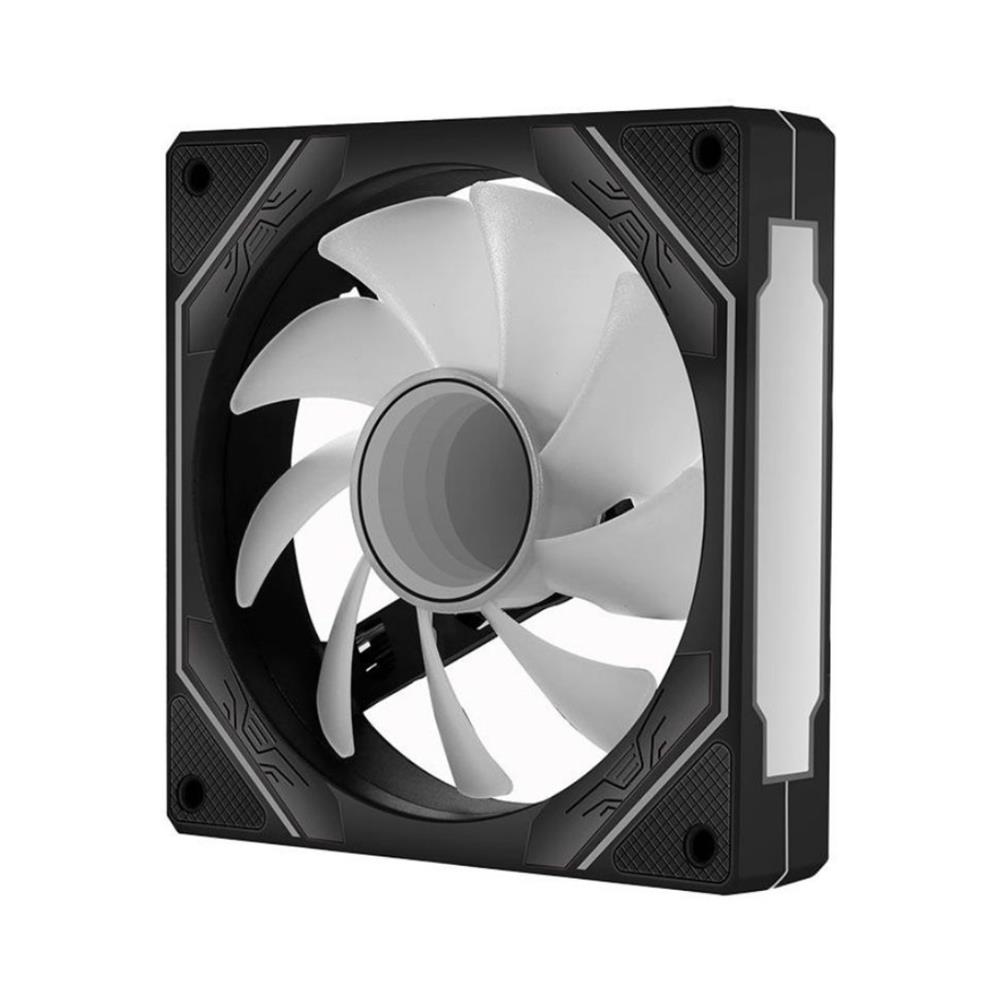 Cooler Fan Gamer Liketec Enigma, ARGB, 120mm, Reverse, Preto - LF-UNARGB-ENIGMA-2104