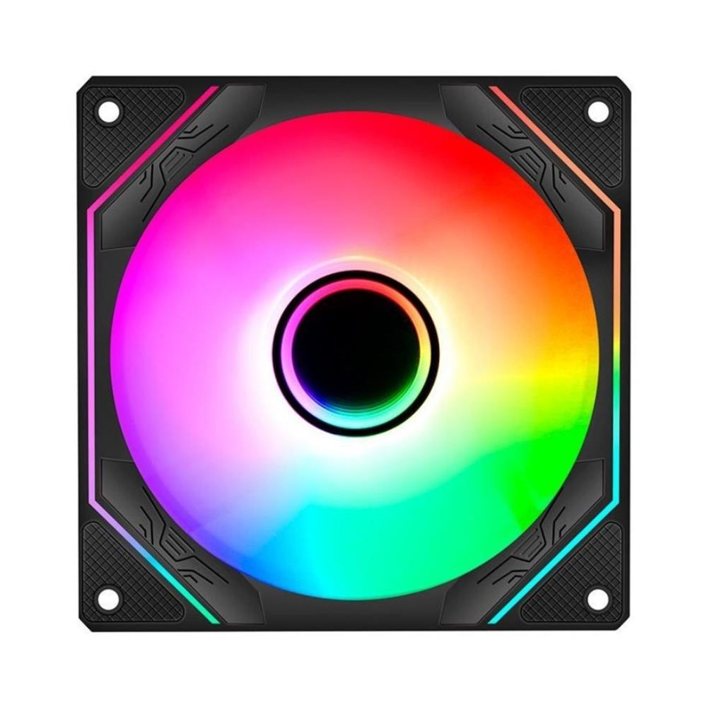 Cooler Fan Gamer Liketec Enigma, ARGB, 120mm, Reverse, Preto - LF-UNARGB-ENIGMA-2104