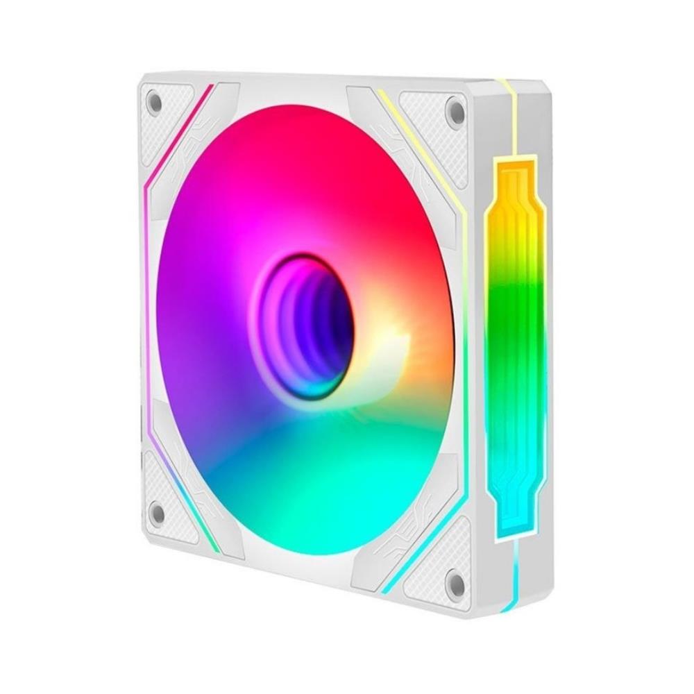 Cooler Fan Liketec Enigma, ARGB, 120mm, Branco - LF-UNARGB-ENIGMA-2082
