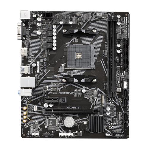 Placa Mãe Gigabyte A520M K V2, Chipset A520, AMD AM4, mATX, DDR4