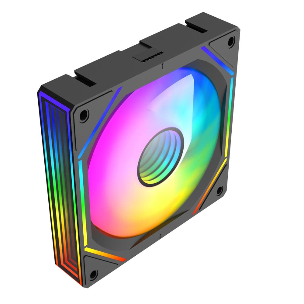 Fan Cooler Liketec Riddle 120mm, Preto, ARGB
