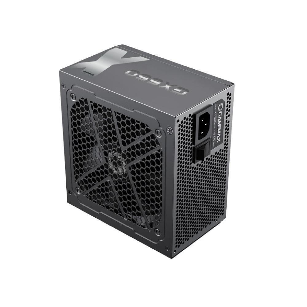 Fonte Gamemax GX650, 650W, 80 Plus Gold, Full Modular, PFC Ativo, Preto