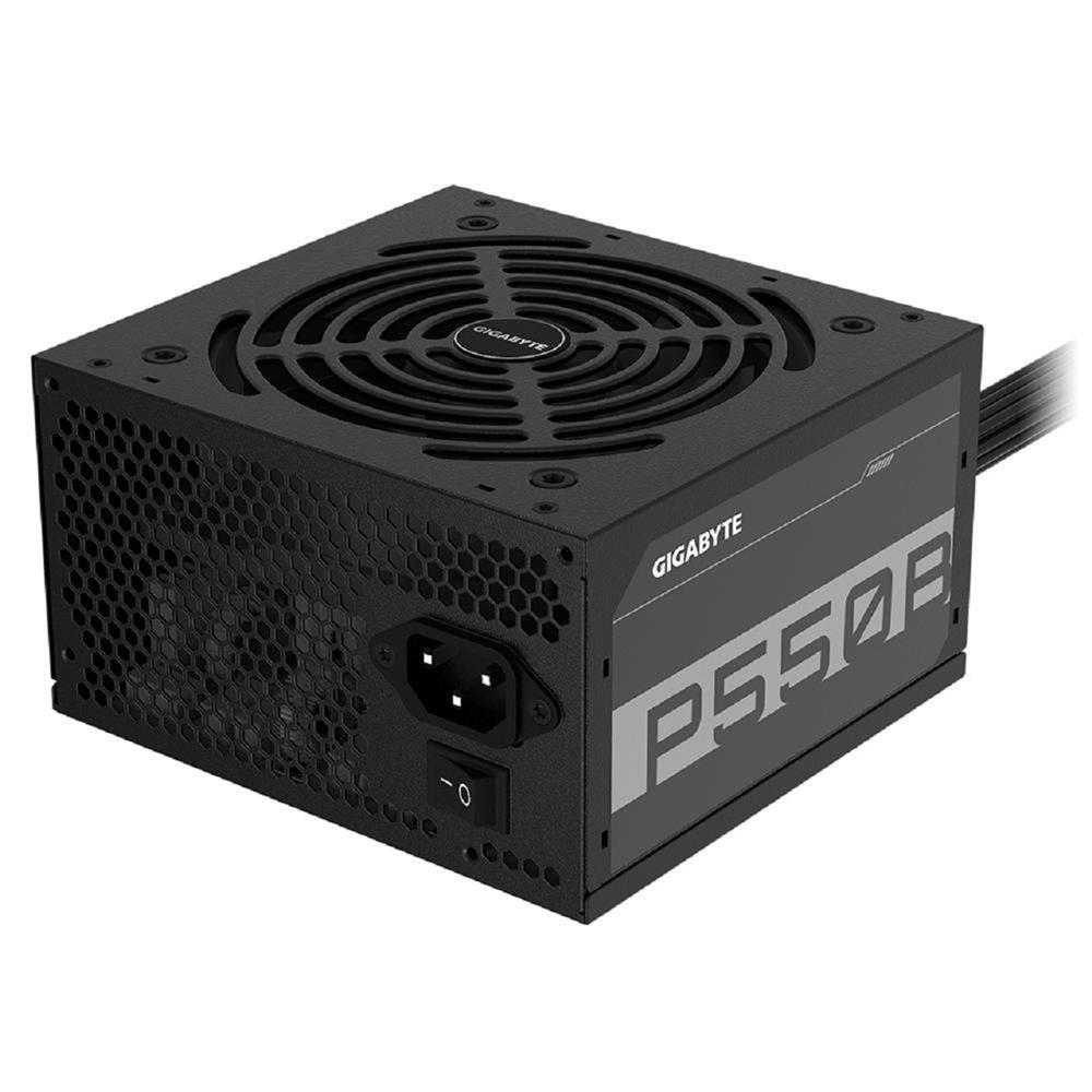 Fonte Gigabyte P550B, 550W, 80 Plus Bronze, PFC Ativo, Preto