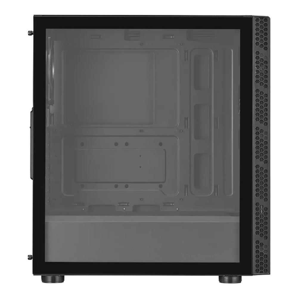 Gabinete Cooler Master MB600L, Mid Tower, Lateral de Vidro, Preto