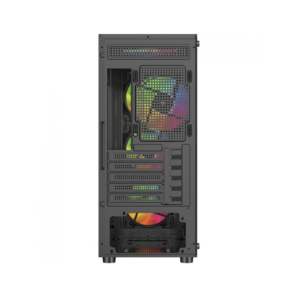 Gabinete Gamer Liketec Sigma, Mid Tower, Vidro Temperado, ATX, Sem Fonte, Com 3 Fans