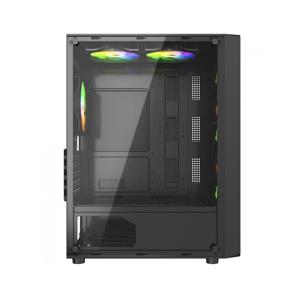 Gabinete Gamer Liketec Sigma, Mid Tower, Vidro Temperado, ATX, Sem Fonte, Com 3 Fans