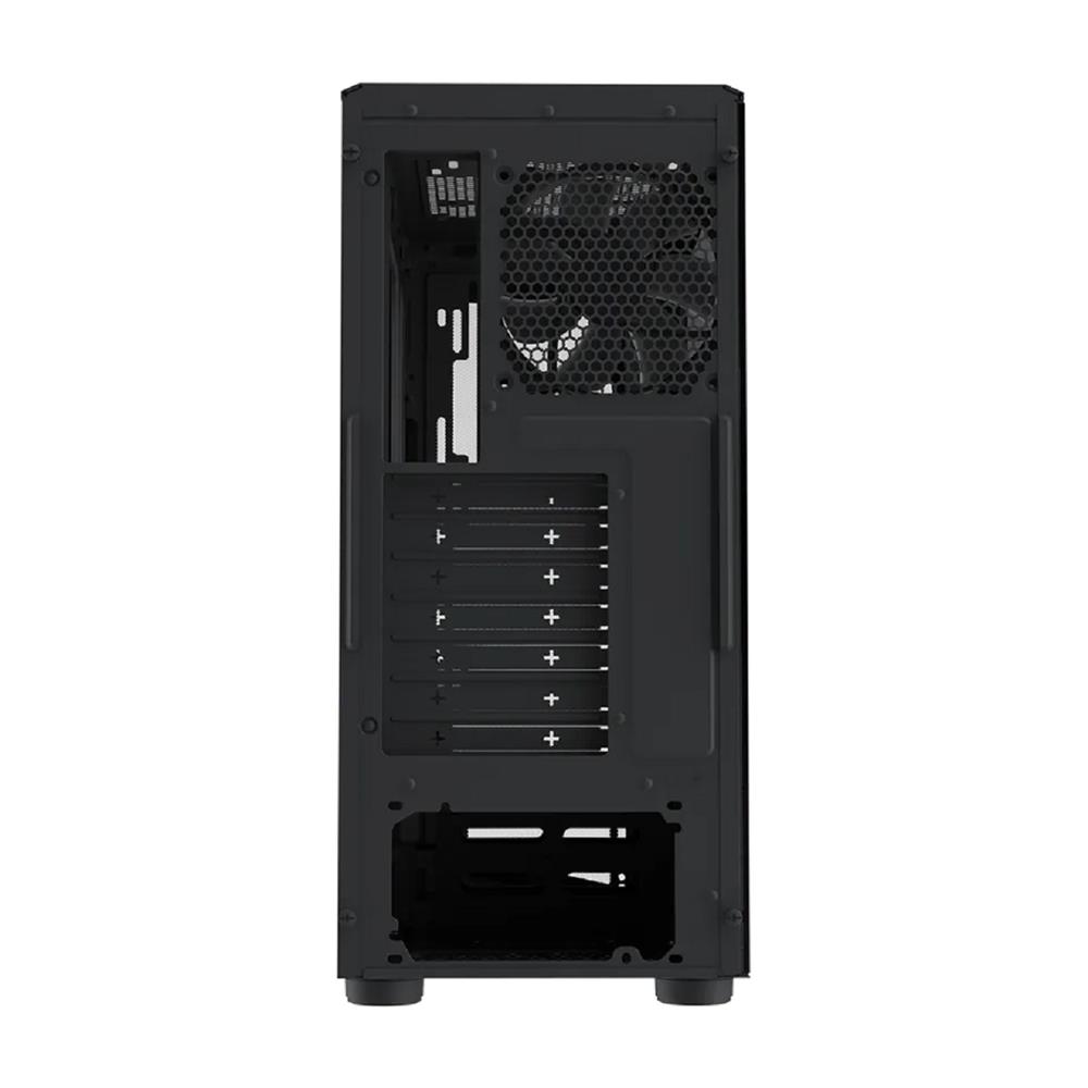 Gabinete Cooler Master CMP 520L, Mid Tower, ATX, Sem fonte, Com 1 Fan, Vidro Temperado, Preto
