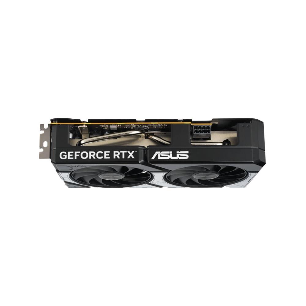 Placa de vídeo ASUS Dual RTX 5060 OC 8 GB, GDDR7, Boost 2, 565 MHz, Preto