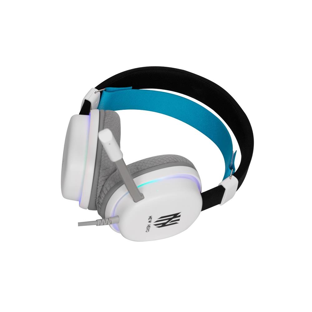 Headset Gamer New Hero Mage, RGB, Drivers de 40mm, Múltiplas Plataformas, Branco