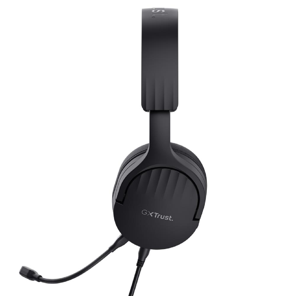 Headset Gamer Trust GXT 489 Fayzo, Com Fio, Microfone, ABS, PCR, Preto