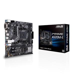 Placa Mãe Asus Prime A520M-E , Chipset A520 , AMD AM4 , mATX , DDR4