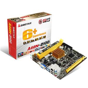 Placa Mãe Biostar A68N-2100E , com Processador AMD E1-2150 , Mini-ITX , DDR3