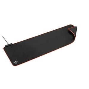 Mousepad Gamer Trust GXT 764 Glide-Flex XXL , RGB , Extra Grande , 93x30cm , Preto