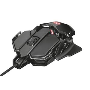 Mouse Gamer Trust GXT 138 X-Ray , RGB , 4000 DPI , 10 Botões Programáveis , USB , Preto