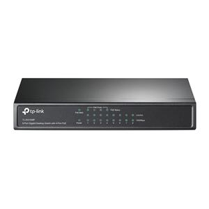 Switch TP-Link TL-SG1008P , 55 W , 4 Portas PoE+ , 4 Portas , 10/100/1000 Mbps , Gigabit , QoS