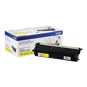 Toner Brother TN413YBR Amarelo , Compatível com BC4 , 4.000 Páginas