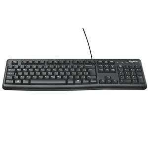 Teclado Logitech K120 , ABNT2 , USB , Preto