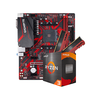 Kit Upgrade , AMD Ryzen 3 3200G , Placa Mãe Gigabyte B450M Gaming , Memória 16GB (2x8GB) DDR4