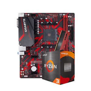 Kit Upgrade , AMD Ryzen 3 3200G , Placa Mãe Gigabyte B450M Gaming , Memória 8GB DDR4