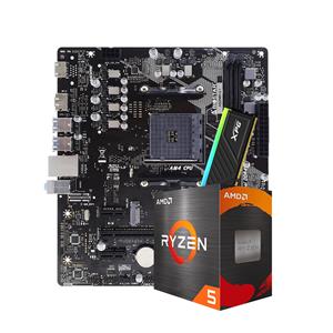 Kit Upgrade , AMD Ryzen 5 5600GT + Placa Mãe Biostar A520MH 3.1 , Memória 8GB DDR4