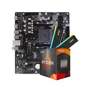 Kit Upgrade , AMD Ryzen 5 5600GT , Placa Mãe Biostar A520MH 3.1 , Memória 16GB (2x8GB) DDR4