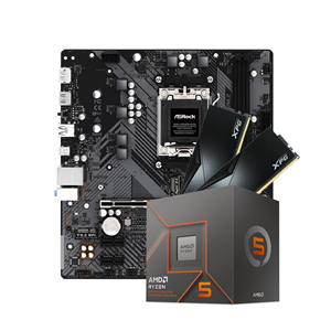 Kit Upgrade , AMD Ryzen 5 8600G , Placa Mãe ASRock A620M-HDV/M.2 , Memória 16GB (2x8GB) DDR5