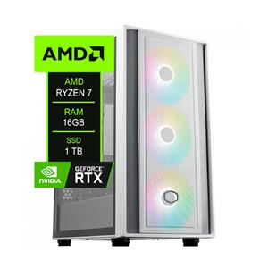 PC Gamer Chipart , AMD Ryzen 7 8700F , Chipset B650 , 32GB DDR5(2x16) , SSD NVMe 1TB , RTX 5070