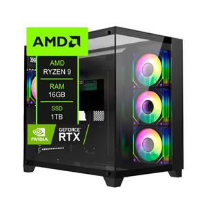 PC Gamer Chipart , AMD Ryzen 9 7900X , Chipset X670E , Memória 16GB (2x8GB) DDR5 , RTX 5060 Ti , SSD 1TB , Water 120mm