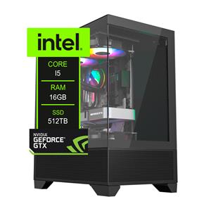 PC Gamer Chipart , Intel Core i5-10400F , Chipset H510 , 16GB (2x8) DDR4 , SSD NVMe 512GB , GTX 750 Ti , Com 3 Fans