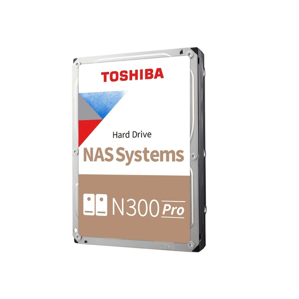  HD Interno NAS 16TB , Toshiba N300 Pro , SATA III 6Gb/s , 7200RPM ,  Prata
