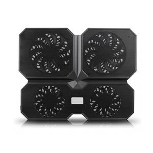Suporte para Notebook DeepCool Multi Core X6 , Ajustável , Com 4 Fans , Preto