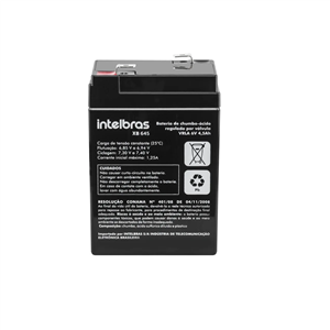 Bateria Vrla 6v 4,5Ah Xb 645 Intelbras