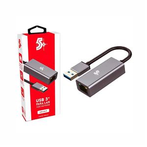 Cabo Adaptador De Rede , Usb 3.0 , Para Lan , 10/100/1000mbps 
