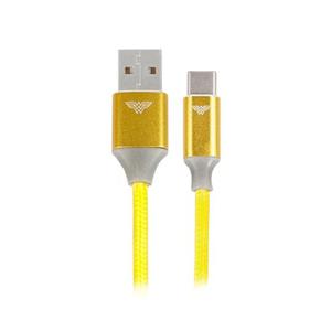 Cabo Carregador Turbo Pix 5+ Kokay , 1.5m Usb-A , Para Tipo C , Mulher Maravilha 5