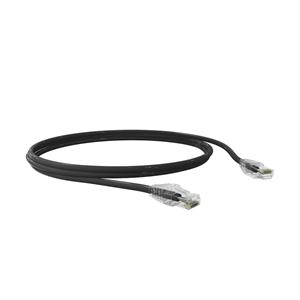 Cabo de Rede , Patch Cord U/UTP Categoria 6 , Sohoplus , 2,5 m , CMX T568A/B , Preto
