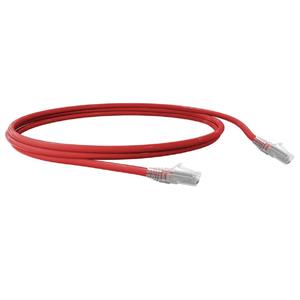 Cabo Patch Cord CAT6 T568A/B 1.5M Vermelho