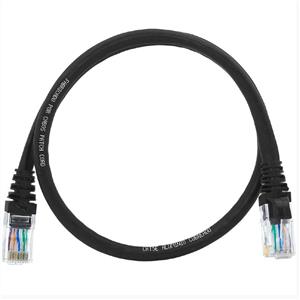 Cabo Patch Furukawa CORD CAT5E T568A/B 0.5M Preto