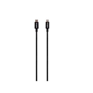 Cabo USB-C Lightning 1,2m PVC Preto Intelbras EUCL 12PP
