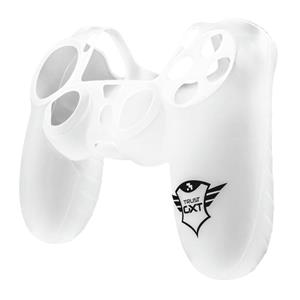 Capa em Silicone Trust GXT744T para DualShock PS4 Branco