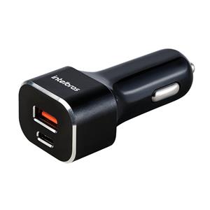 Carregador USB Intelbras Veicular ECV 11 Power 38W