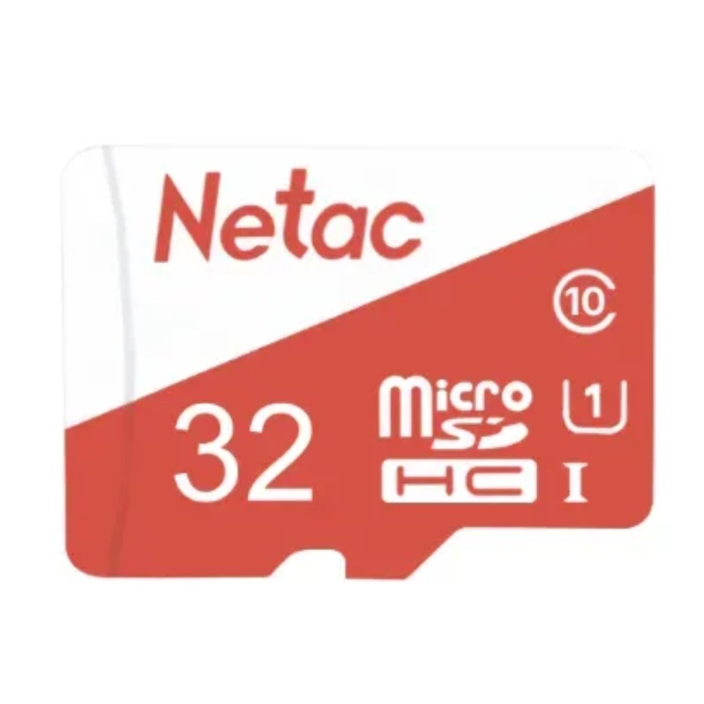 Cartão de Memória Netac 32GB , MicroSDHC , UHS-I U1 , Class 10 , P500 ECO
