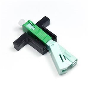 CONECTOR CLICK SC/APC VERDE PCT C/ 10UN