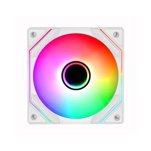 Cooler Fan Gamer Liketec Enigma RGB 120 mm , Reverse , Branco