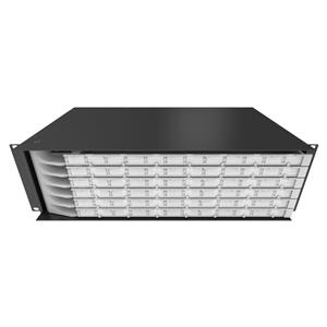 Distribuidor Interno Óptico Fibracem , DIO Articulado , 72 Fibras , 19" 2U , LC/UPC SM