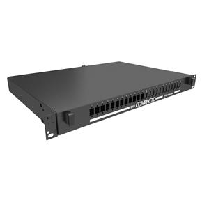 Distribuidor Interno Óptico Fibracem Compacto Duplex 1U 19"