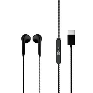 Fone de Ouvido EH104BK-C , Intra , USB-C , Driver 10mm , Preto